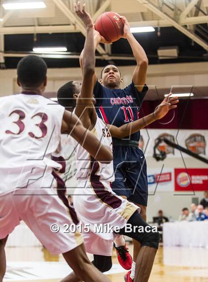 Thumbnail 3 in Constitution vs. St. Anthony (Spalding HoopHall Classic) photogallery.