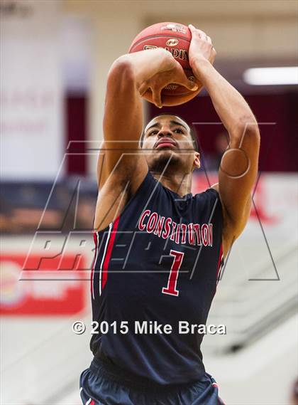 Thumbnail 1 in Constitution vs. St. Anthony (Spalding HoopHall Classic) photogallery.