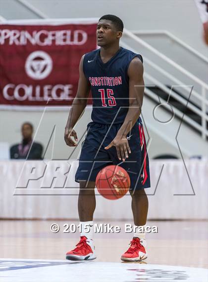 Thumbnail 1 in Constitution vs. St. Anthony (Spalding HoopHall Classic) photogallery.