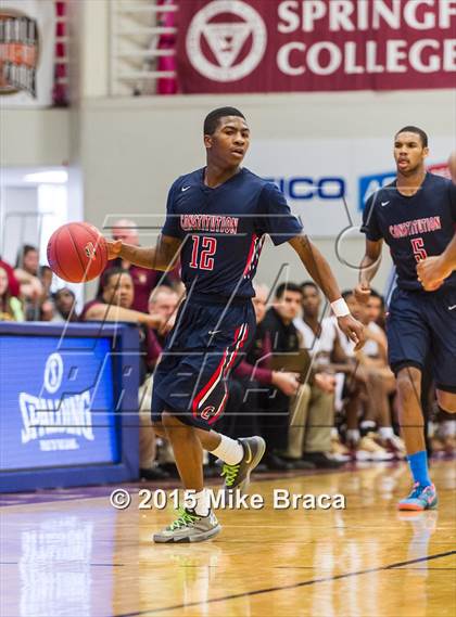 Thumbnail 2 in Constitution vs. St. Anthony (Spalding HoopHall Classic) photogallery.