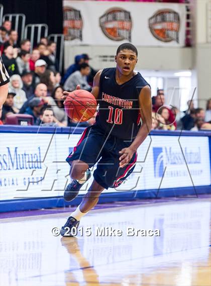 Thumbnail 1 in Constitution vs. St. Anthony (Spalding HoopHall Classic) photogallery.