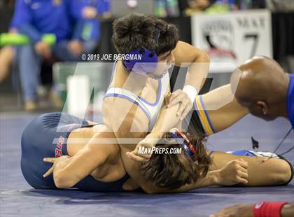 Thumbnail 2 in CIF State Boys Wrestling Championships (Consolation Round 1) photogallery.