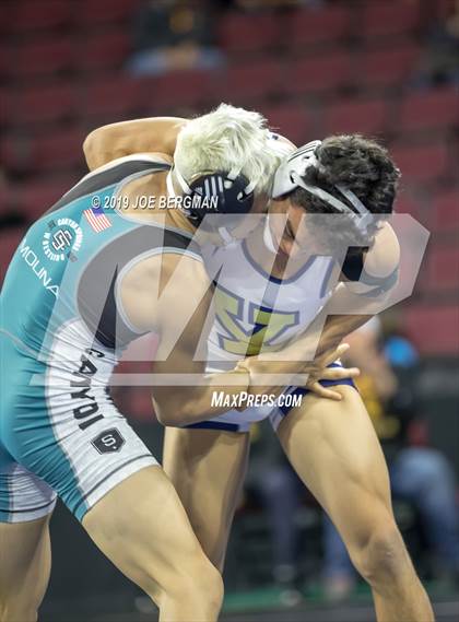 Thumbnail 2 in CIF State Boys Wrestling Championships (Consolation Round 1) photogallery.