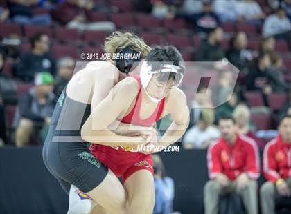Thumbnail 1 in CIF State Boys Wrestling Championships (Consolation Round 1) photogallery.