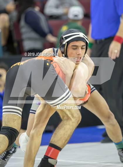 Thumbnail 1 in CIF State Boys Wrestling Championships (Consolation Round 1) photogallery.