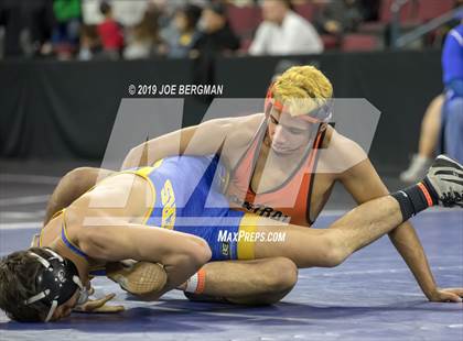 Thumbnail 2 in CIF State Boys Wrestling Championships (Consolation Round 1) photogallery.