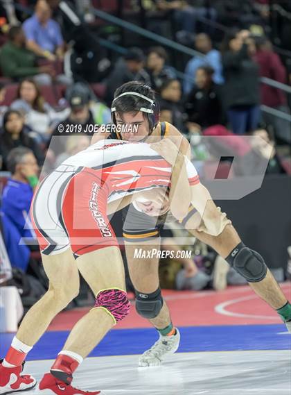 Thumbnail 1 in CIF State Boys Wrestling Championships (Consolation Round 1) photogallery.