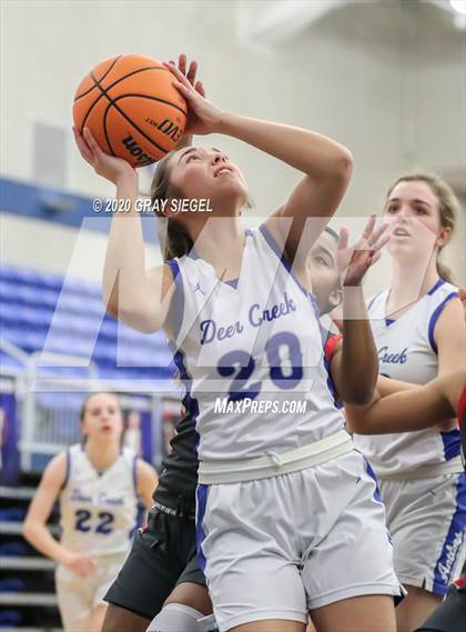 Thumbnail 3 in Grant @ Deer Creek (OSSAA Regional Playoff) photogallery.