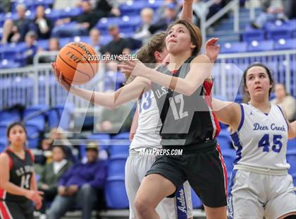 Thumbnail 2 in Grant @ Deer Creek (OSSAA Regional Playoff) photogallery.