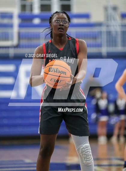 Thumbnail 2 in Grant @ Deer Creek (OSSAA Regional Playoff) photogallery.