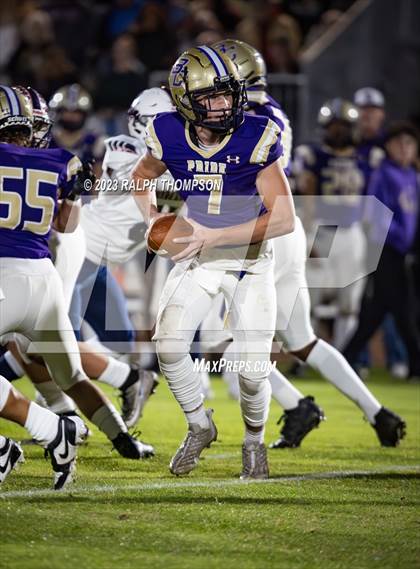 Thumbnail 3 in Union Mine @ Bradshaw Christian (CIF/SJS D6 Quarterfinals) photogallery.