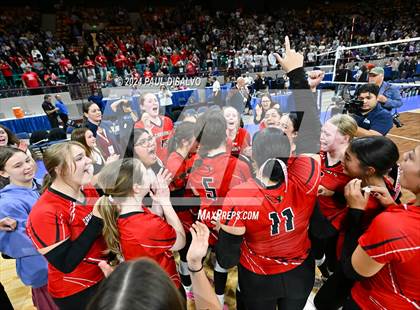 Thumbnail 2 in Merino vs. McClave (CHSAA 1A State FInal) photogallery.