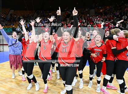 Thumbnail 2 in Merino vs. McClave (CHSAA 1A State FInal) photogallery.