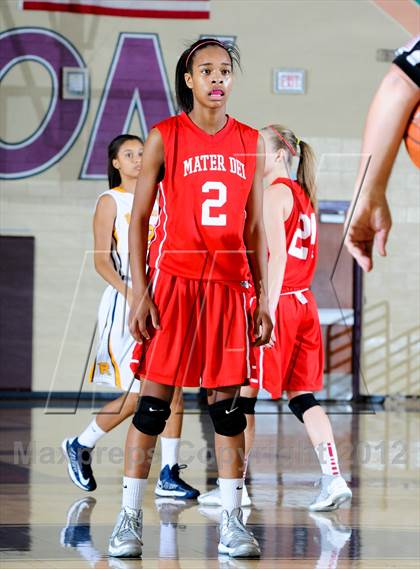 Thumbnail 2 in Riverdale Baptist vs. Mater Dei (Nike Tournament of Champions) photogallery.