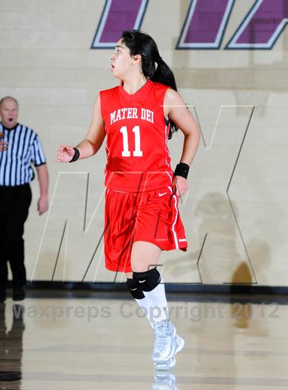 Thumbnail 1 in Riverdale Baptist vs. Mater Dei (Nike Tournament of Champions) photogallery.