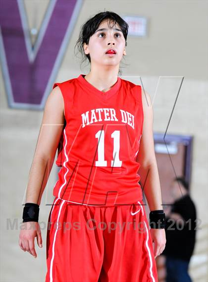 Thumbnail 1 in Riverdale Baptist vs. Mater Dei (Nike Tournament of Champions) photogallery.
