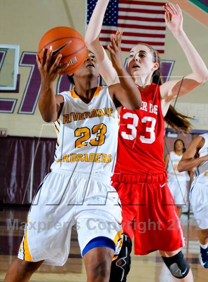 Thumbnail 2 in Riverdale Baptist vs. Mater Dei (Nike Tournament of Champions) photogallery.
