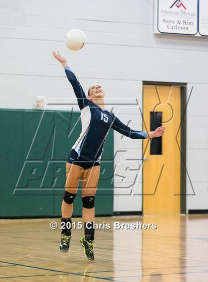 Thumbnail 1 in  Little Rock Christian Academy vs. Pulaski Academy photogallery.