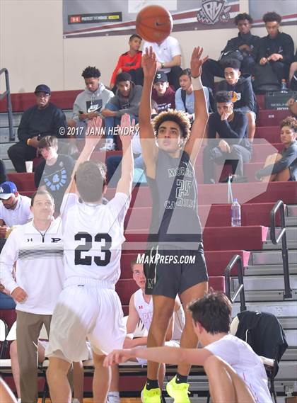 Thumbnail 3 in Moreau Catholic vs. Pinnacle (Rancho Mirage Holiday Invitational) photogallery.