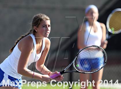 Thumbnail 2 in CHSAA 5A Girls Tennis Championships photogallery.