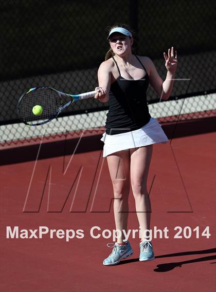 Thumbnail 1 in CHSAA 5A Girls Tennis Championships photogallery.