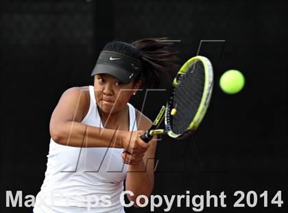 Thumbnail 1 in CHSAA 5A Girls Tennis Championships photogallery.