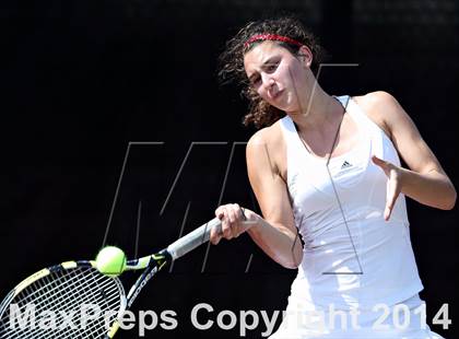 Thumbnail 1 in CHSAA 5A Girls Tennis Championships photogallery.