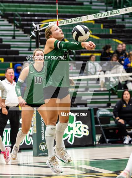 Thumbnail 3 in Carmel vs. Zionsville (IHSAA 4A Westfield Section 8 Round 1) photogallery.