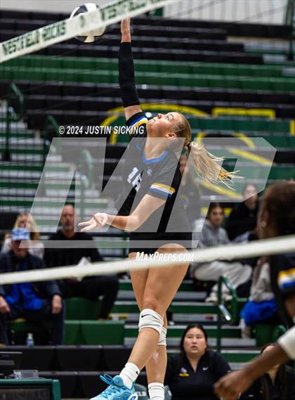 Thumbnail 3 in Carmel vs. Zionsville (IHSAA 4A Westfield Section 8 Round 1) photogallery.