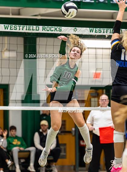 Thumbnail 3 in Carmel vs. Zionsville (IHSAA 4A Westfield Section 8 Round 1) photogallery.
