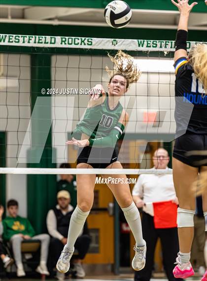 Thumbnail 1 in Carmel vs. Zionsville (IHSAA 4A Westfield Section 8 Round 1) photogallery.