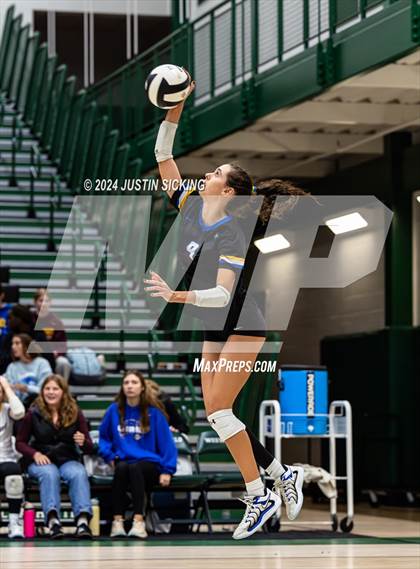 Thumbnail 2 in Carmel vs. Zionsville (IHSAA 4A Westfield Section 8 Round 1) photogallery.