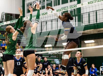 Thumbnail 1 in Carmel vs. Zionsville (IHSAA 4A Westfield Section 8 Round 1) photogallery.