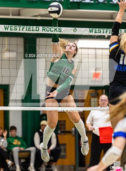 Thumbnail 1 in Carmel vs. Zionsville (IHSAA 4A Westfield Section 8 Round 1) photogallery.