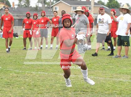 Thumbnail 3 in Mater Dei vs. Mission Viejo (Battle at the Beach 7x7) photogallery.