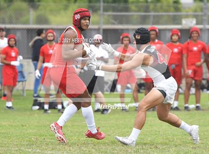 Thumbnail 2 in Mater Dei vs. Mission Viejo (Battle at the Beach 7x7) photogallery.