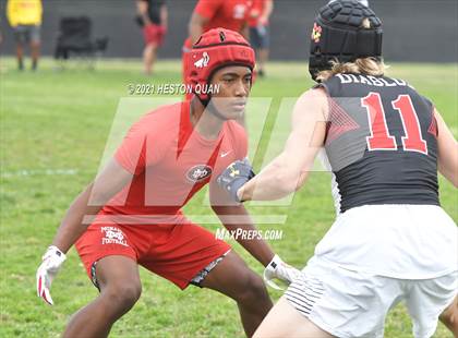 Thumbnail 3 in Mater Dei vs. Mission Viejo (Battle at the Beach 7x7) photogallery.