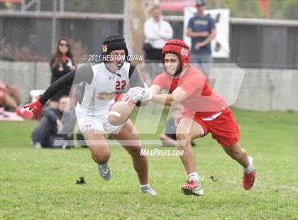 Thumbnail 2 in Mater Dei vs. Mission Viejo (Battle at the Beach 7x7) photogallery.