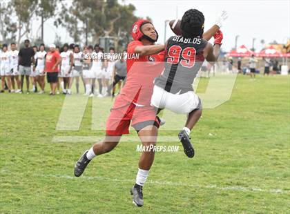 Thumbnail 2 in Mater Dei vs. Mission Viejo (Battle at the Beach 7x7) photogallery.