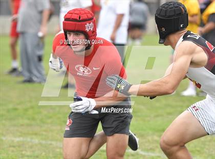 Thumbnail 3 in Mater Dei vs. Mission Viejo (Battle at the Beach 7x7) photogallery.