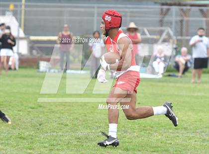Thumbnail 1 in Mater Dei vs. Mission Viejo (Battle at the Beach 7x7) photogallery.