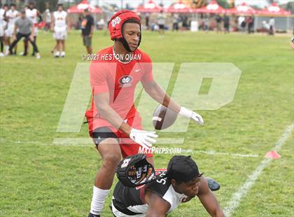 Thumbnail 3 in Mater Dei vs. Mission Viejo (Battle at the Beach 7x7) photogallery.