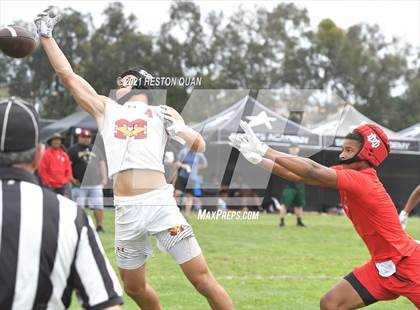 Thumbnail 1 in Mater Dei vs. Mission Viejo (Battle at the Beach 7x7) photogallery.