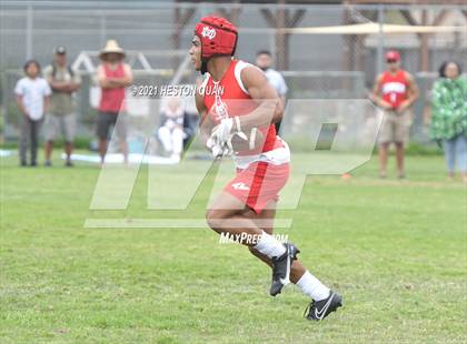 Thumbnail 3 in Mater Dei vs. Mission Viejo (Battle at the Beach 7x7) photogallery.