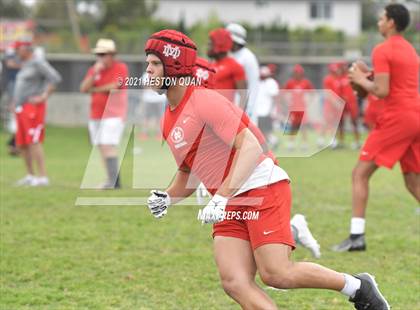 Thumbnail 2 in Mater Dei vs. Mission Viejo (Battle at the Beach 7x7) photogallery.