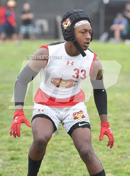 Thumbnail 3 in Mater Dei vs. Mission Viejo (Battle at the Beach 7x7) photogallery.
