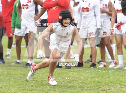 Thumbnail 3 in Mater Dei vs. Mission Viejo (Battle at the Beach 7x7) photogallery.