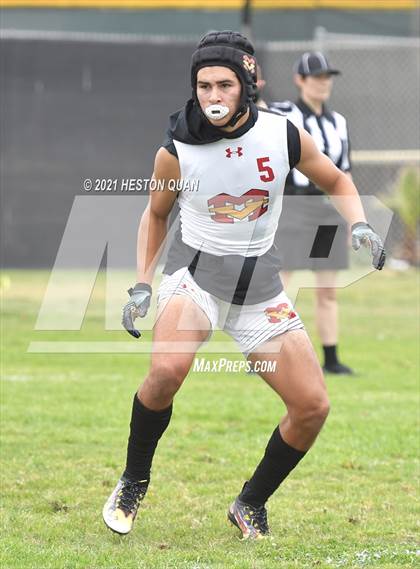 Thumbnail 2 in Mater Dei vs. Mission Viejo (Battle at the Beach 7x7) photogallery.