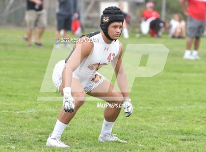 Thumbnail 2 in Mater Dei vs. Mission Viejo (Battle at the Beach 7x7) photogallery.