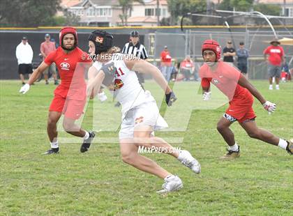 Thumbnail 2 in Mater Dei vs. Mission Viejo (Battle at the Beach 7x7) photogallery.